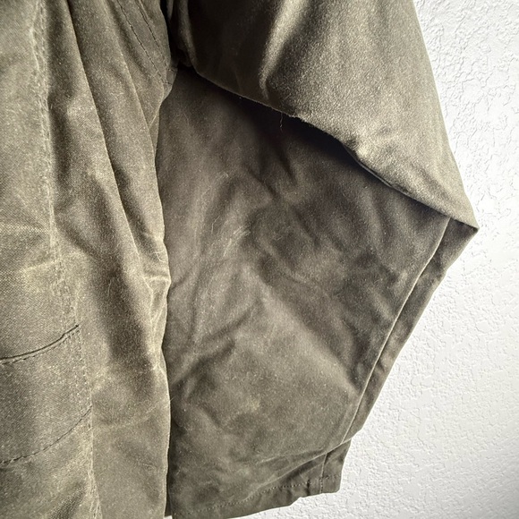 Filson Shelter Cloth Foothills Parka Green Size M - Picture 3 of 7